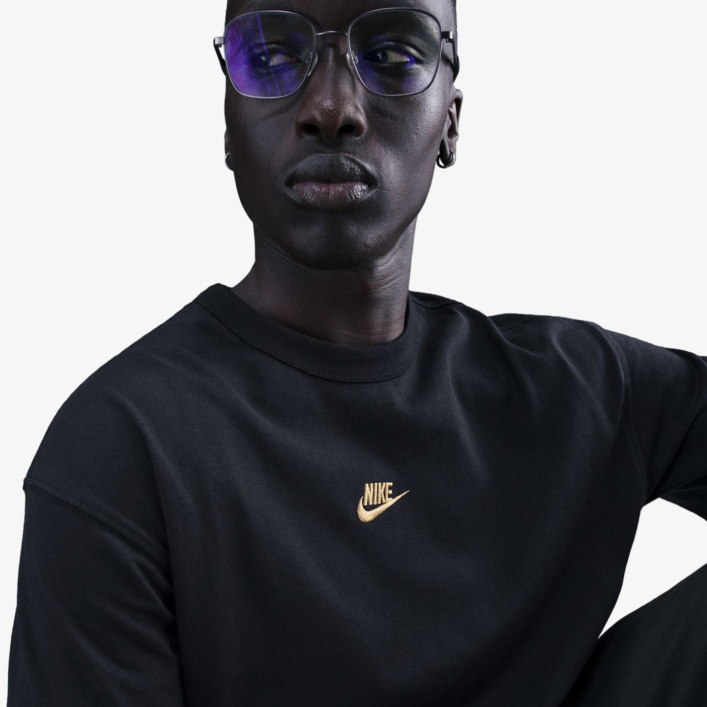 Nike Premium Essential Erkek Siyah T-shirt