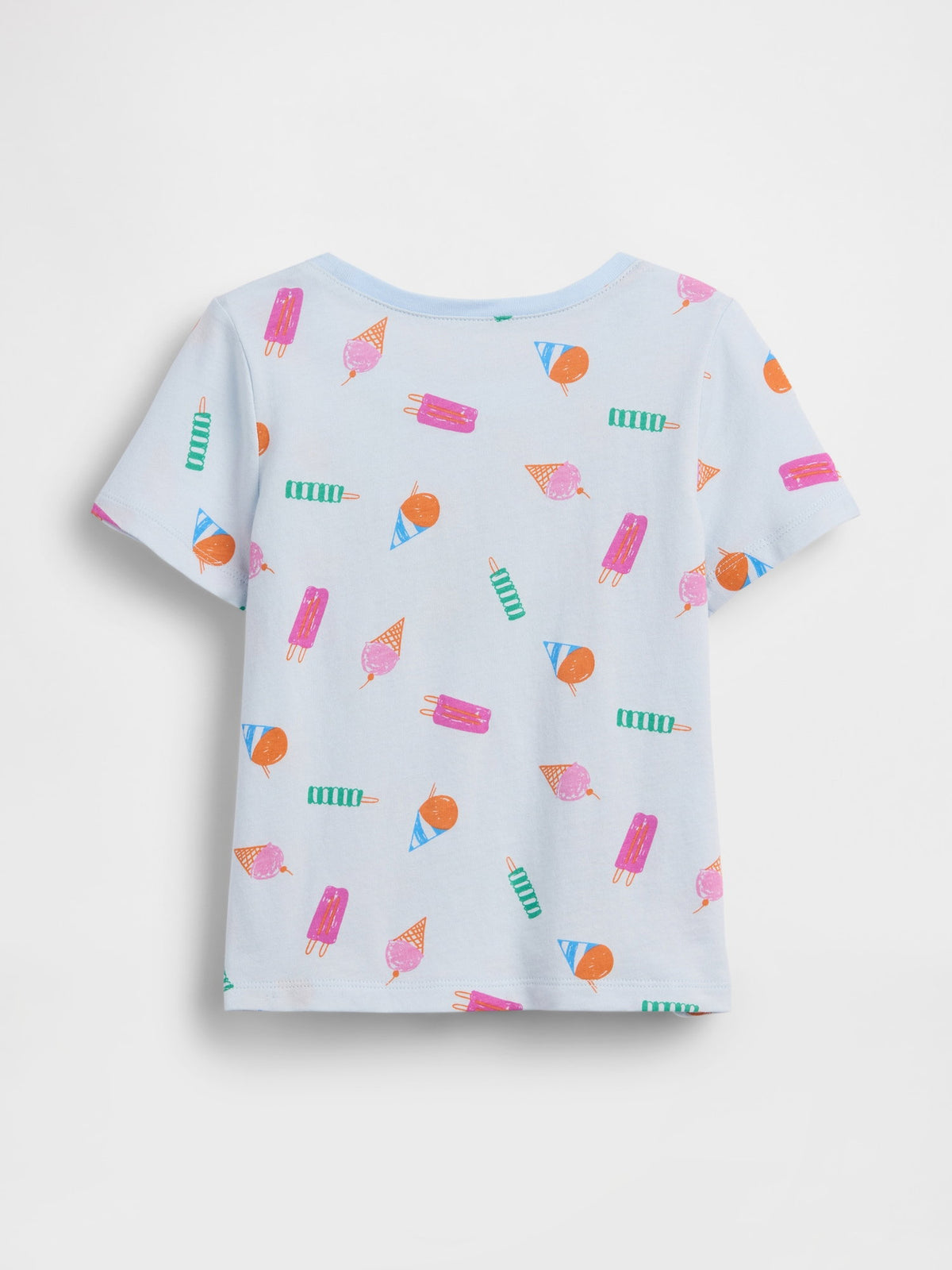 Açık Mavi Logo T-shirt