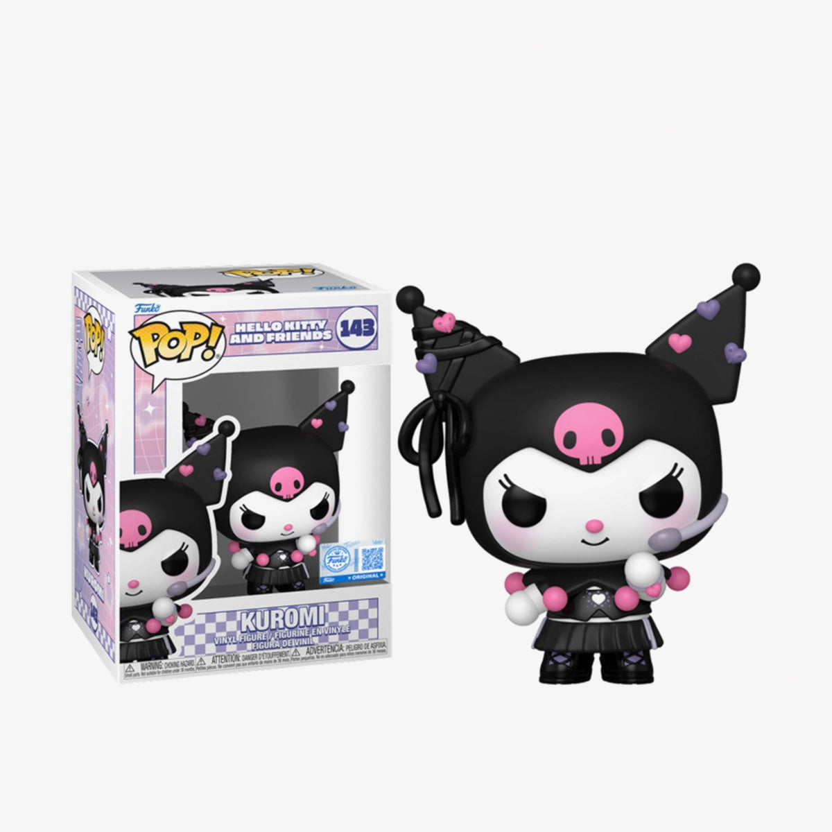 Funko Pop! Animation: Sanrio Kuromi K-pop! Unisex Renkli Figür