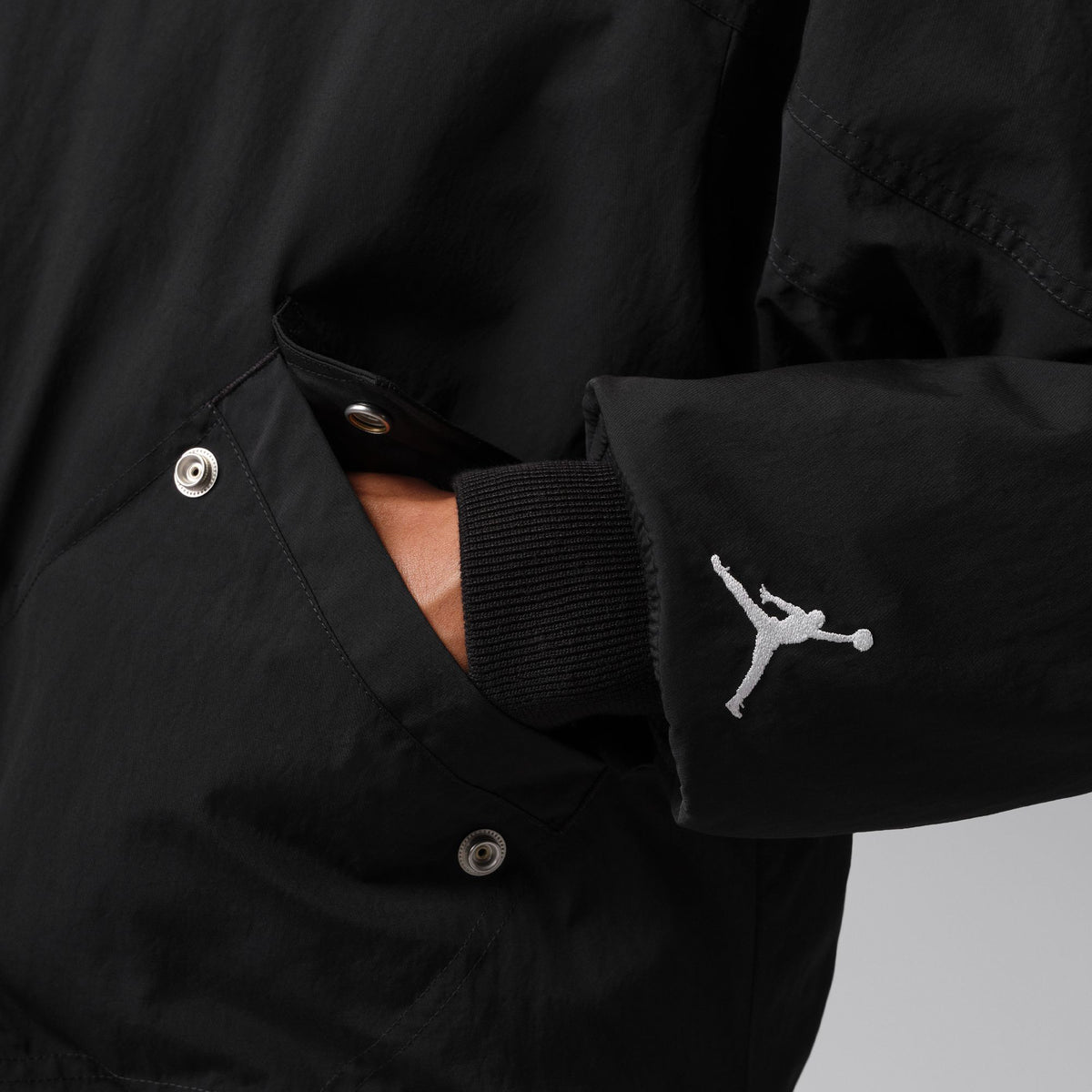 Jordan Flight Erkek Siyah Ceket