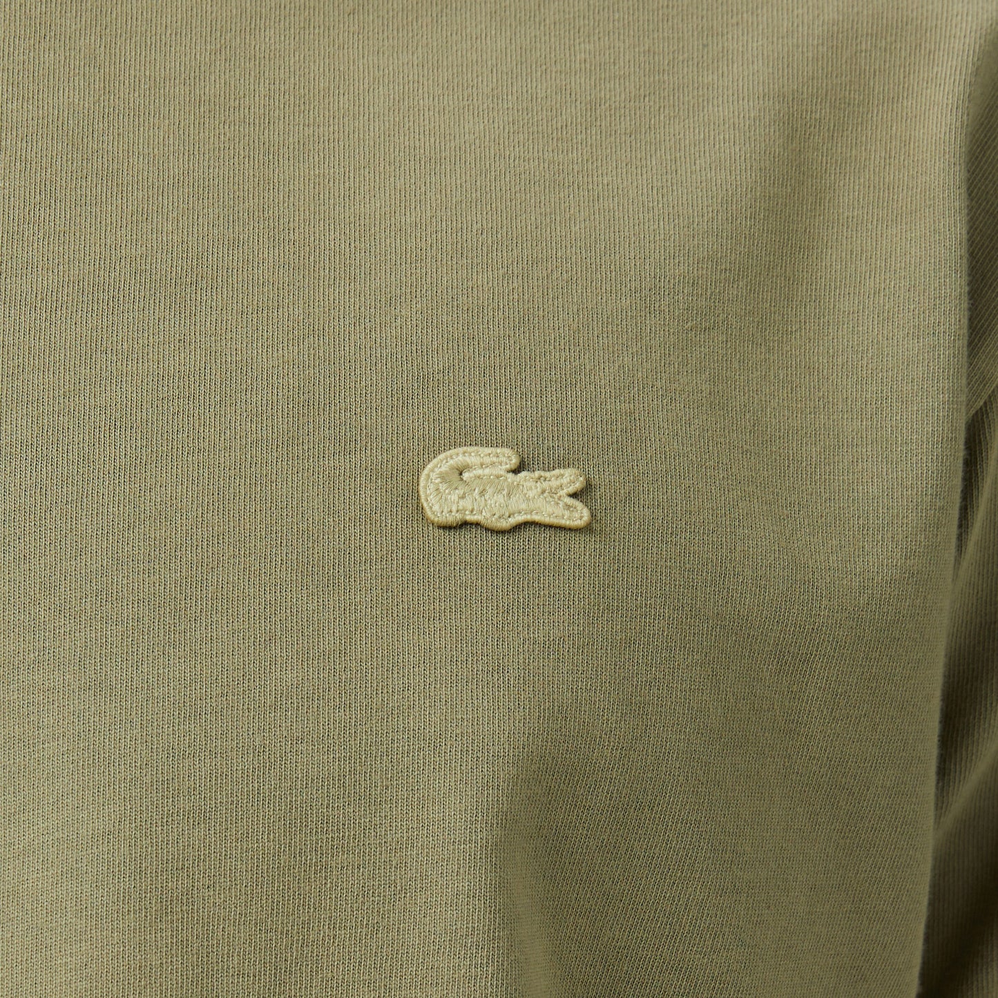 Lacoste Erkek Relaxed Fit Bisiklet Yaka Haki T-shirt