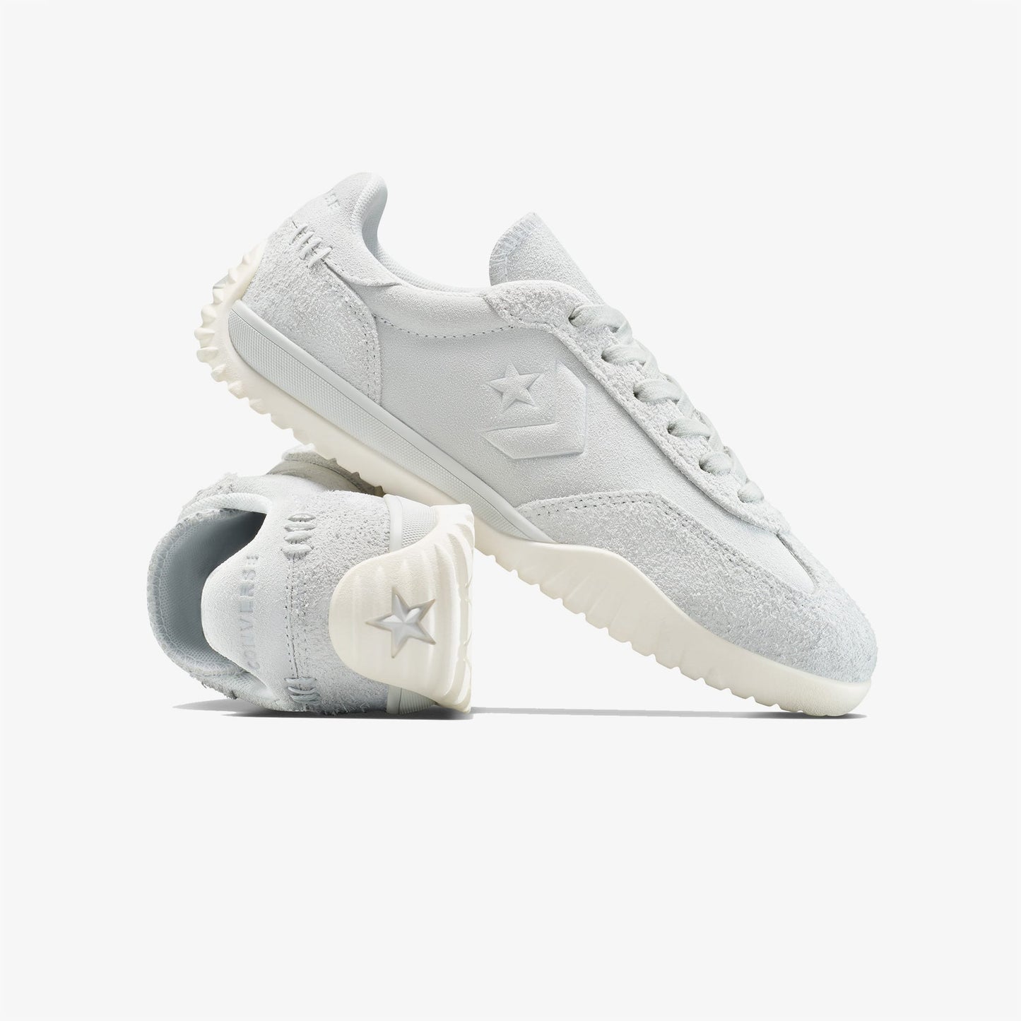 Converse Run Star Trainer Colourful Suede Unisex Gri Sneaker