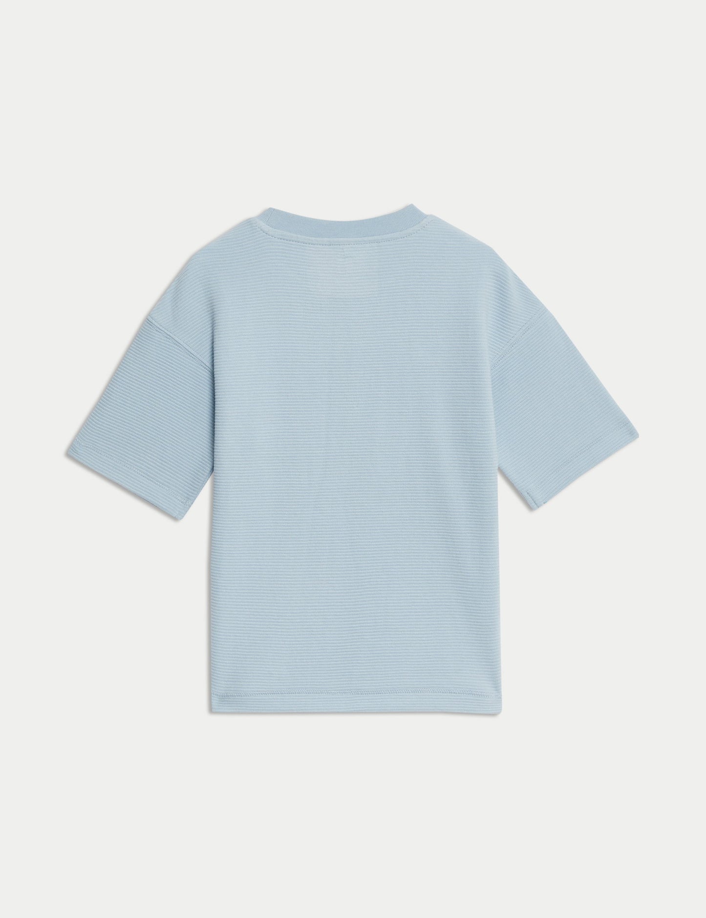 Saf Pamuklu Dokulu T-shirt (1-7 Yaş)