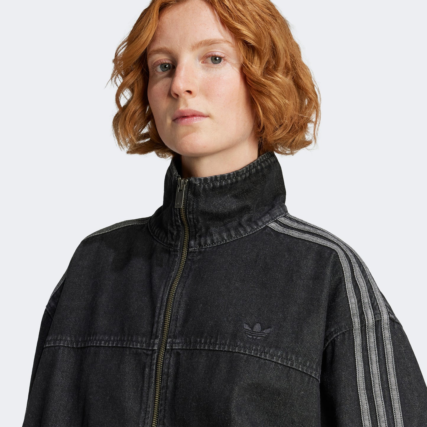 Adidas Adicolor Denim Adilenium Kadın Siyah Ceket