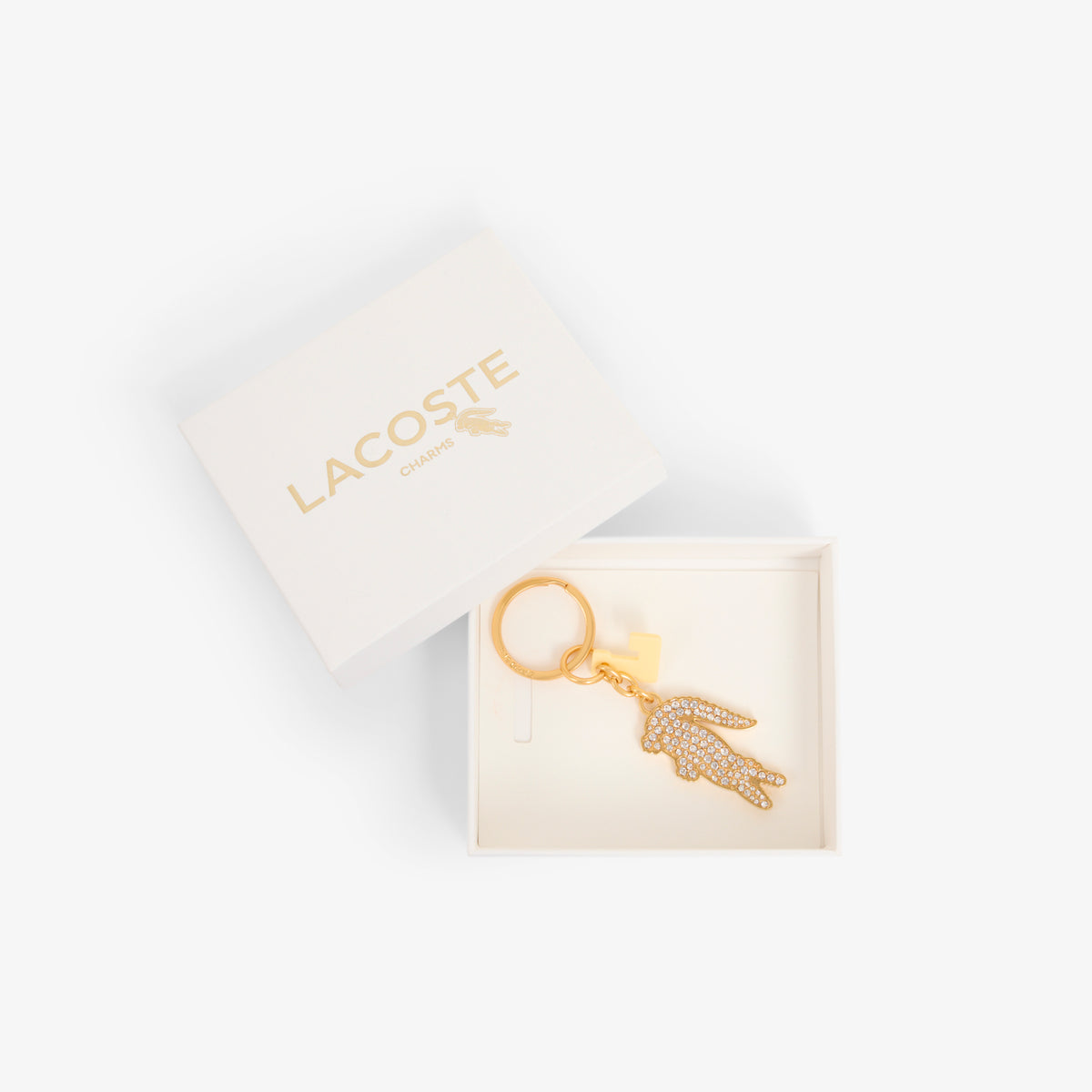Lacoste L Charms Kadın Lacivert Anahtarlık