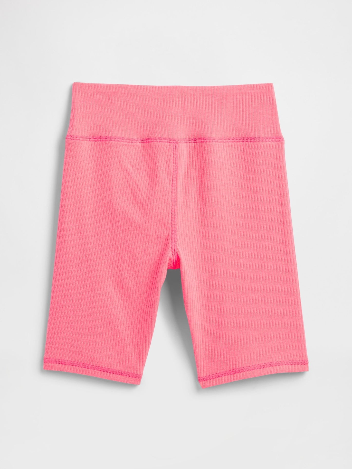 Pembe Fitilli Biker Şort
