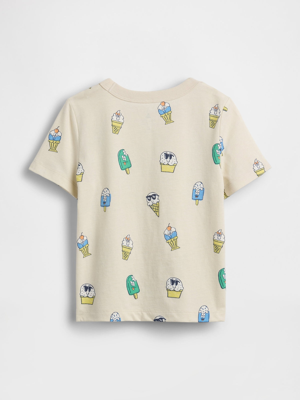 Mavi Mix & Match Baskılı Cep T-shirt