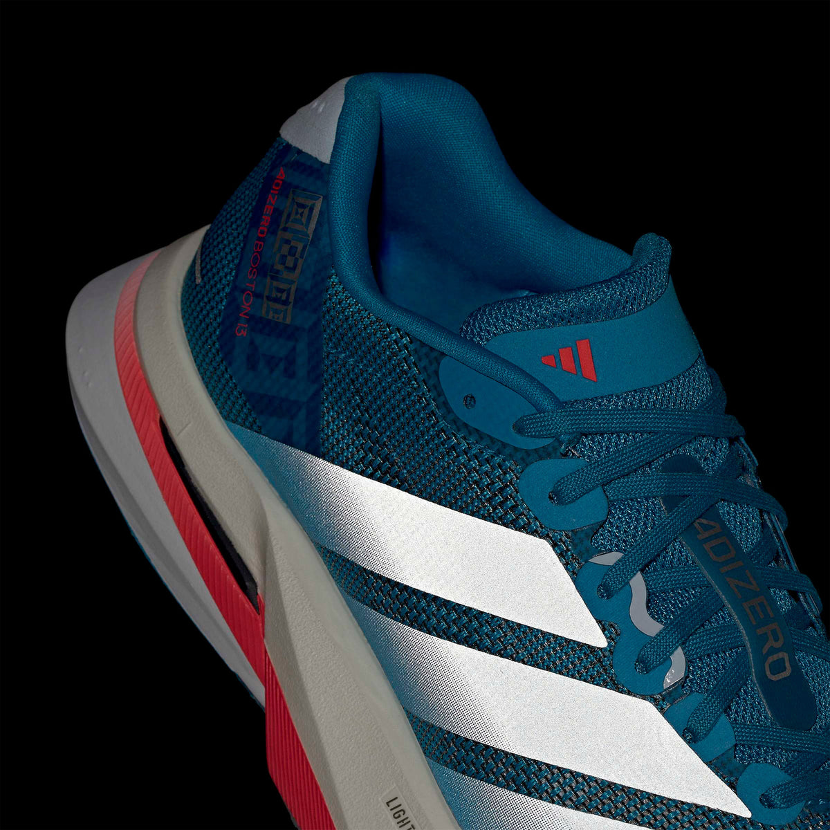 Adidas Adizero Boston 13 Kadın Mavi Koşu Ayakkabısı