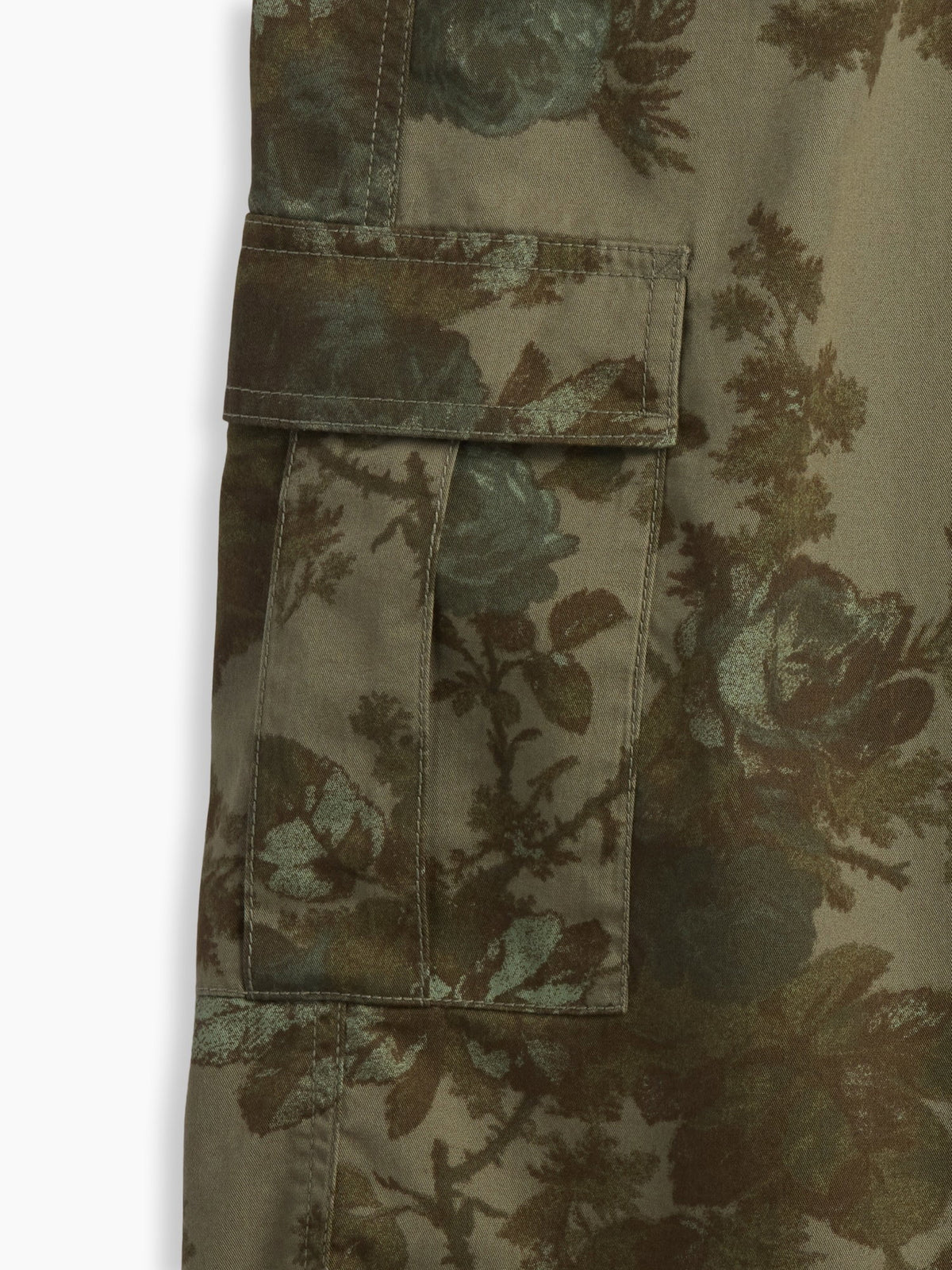 Haki Relaxed Pull-on Kargo Pantolon