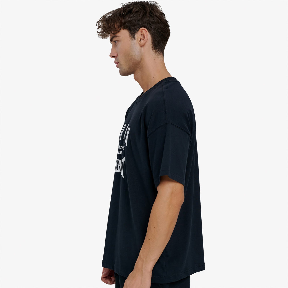 Everlast Bronx Nyc 2.0 Oversize Siyah Erkek T-shirt