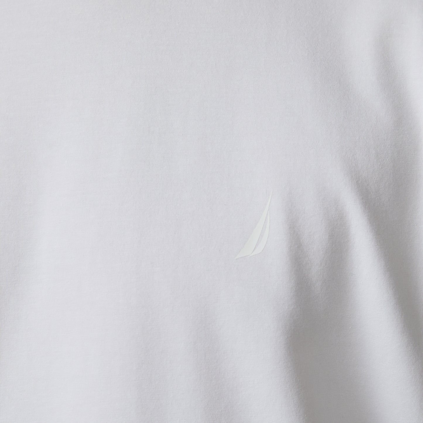 Nautica Erkek Beyaz Classic Fit T-shirt