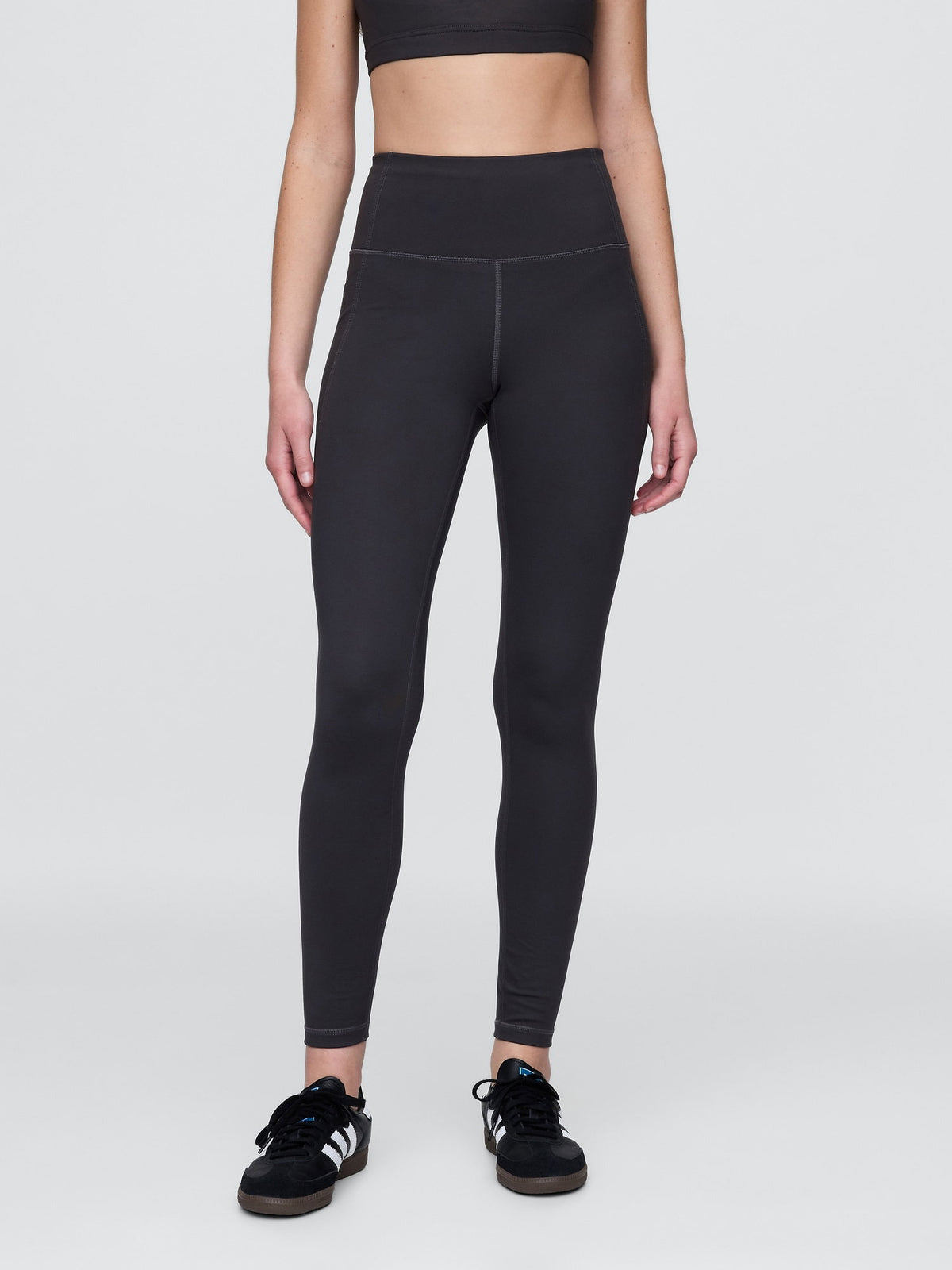 Siyah Gapfit High Rise Power Full Length Tayt