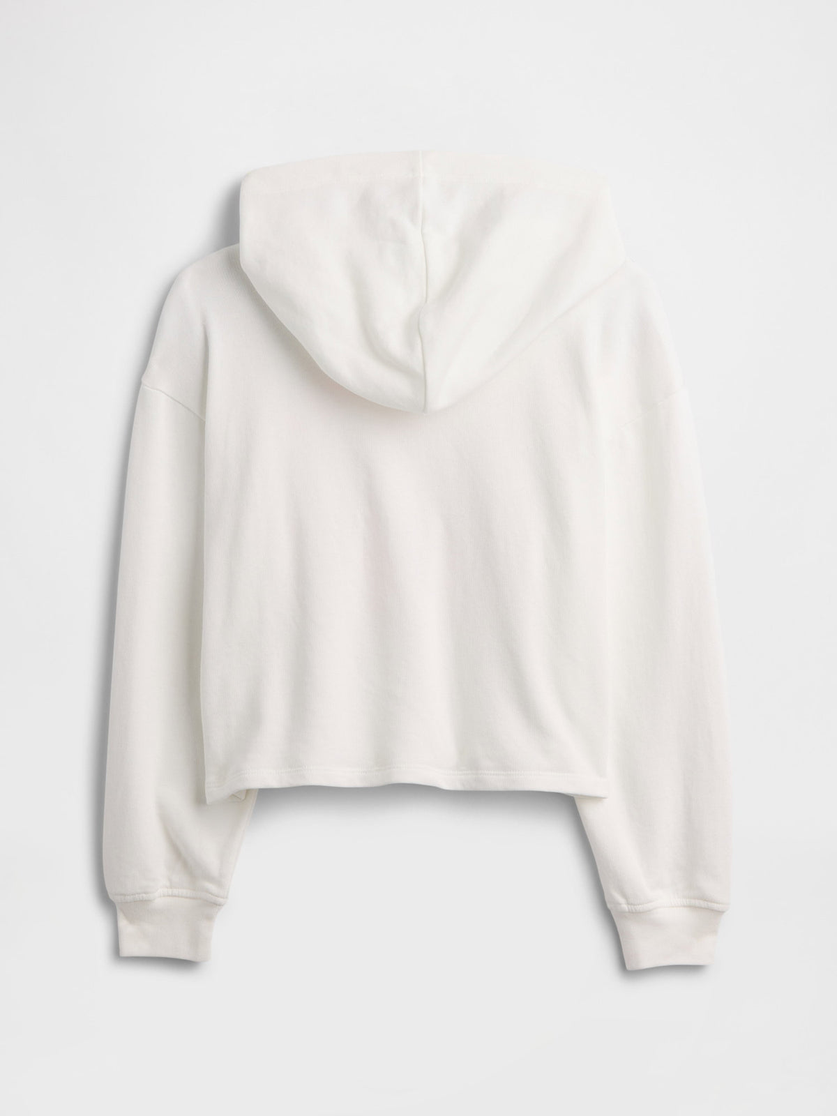 Beyaz Kids Relaxed Fransız Havlu Kumaş Sweatshirt