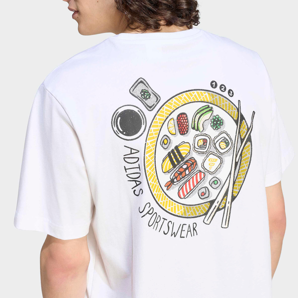 Adidas Sushi T Erkek Beyaz T-shirt