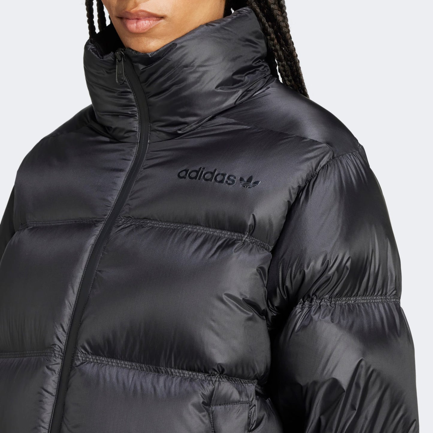 Adidas Premium Puffer Kadın Siyah Mont