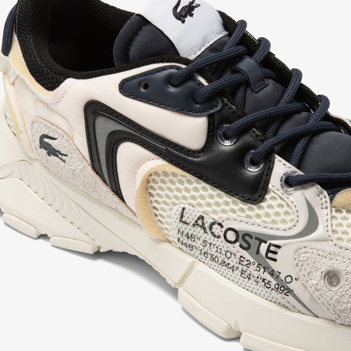 Lacoste L003 Erkek Bej spor Ayakkabı