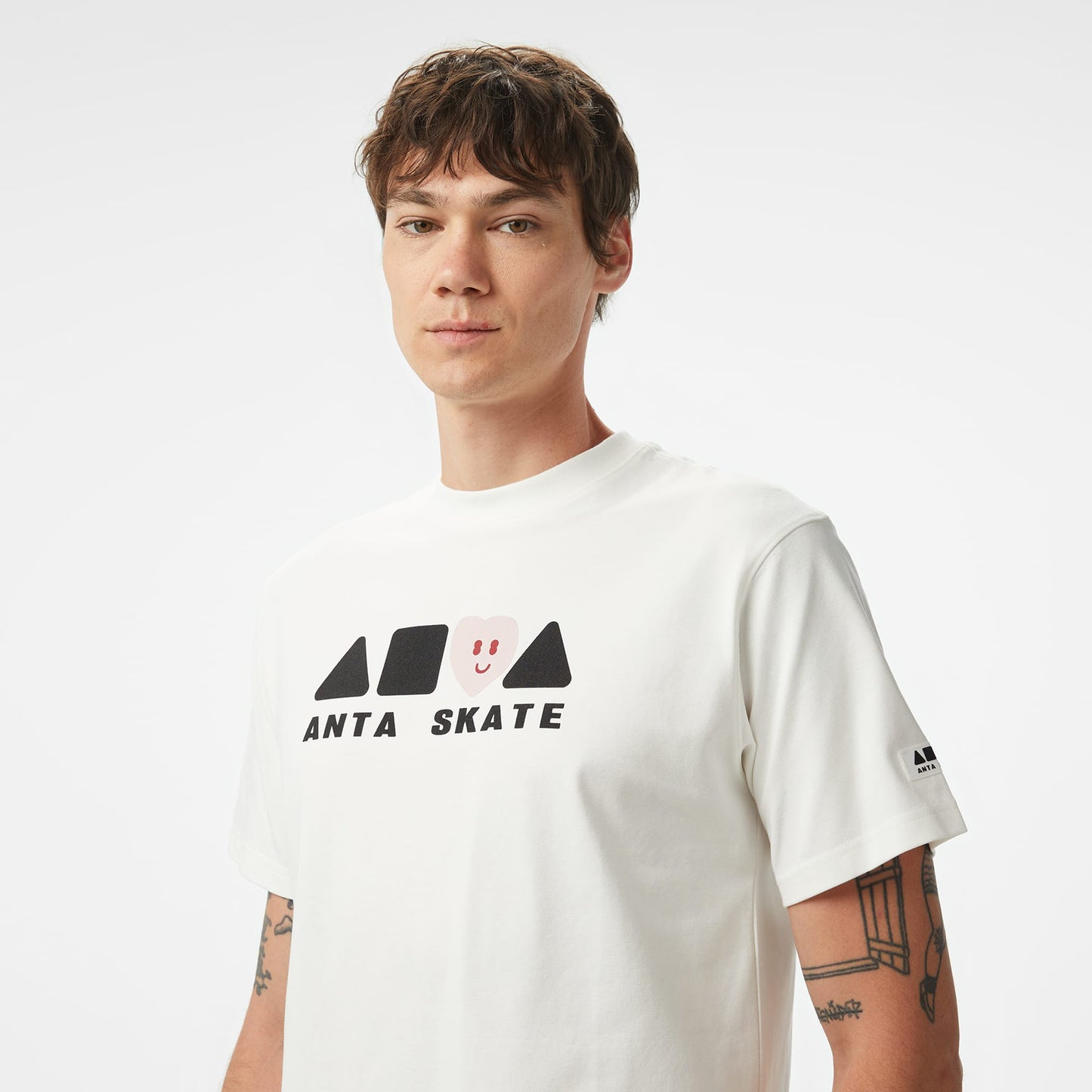 Anta Skate Culture Ss Erkek Beyaz T-shirt