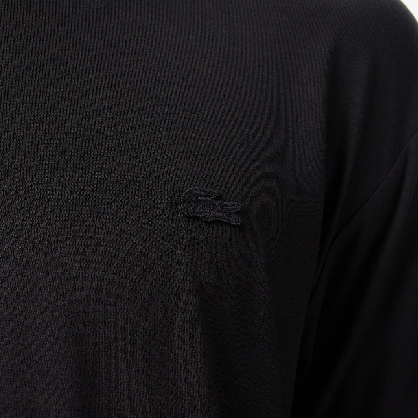 Lacoste Regular Fit Erkek Siyah T-shirt