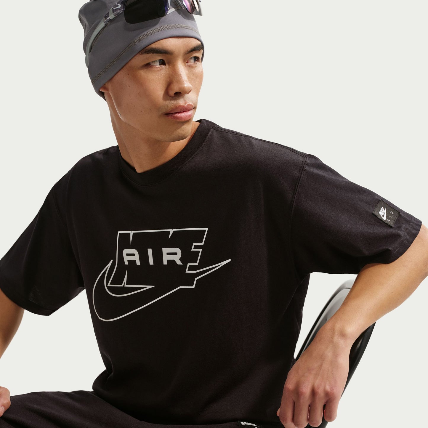 Nike Lse Air Erkek Siyah T-shirt