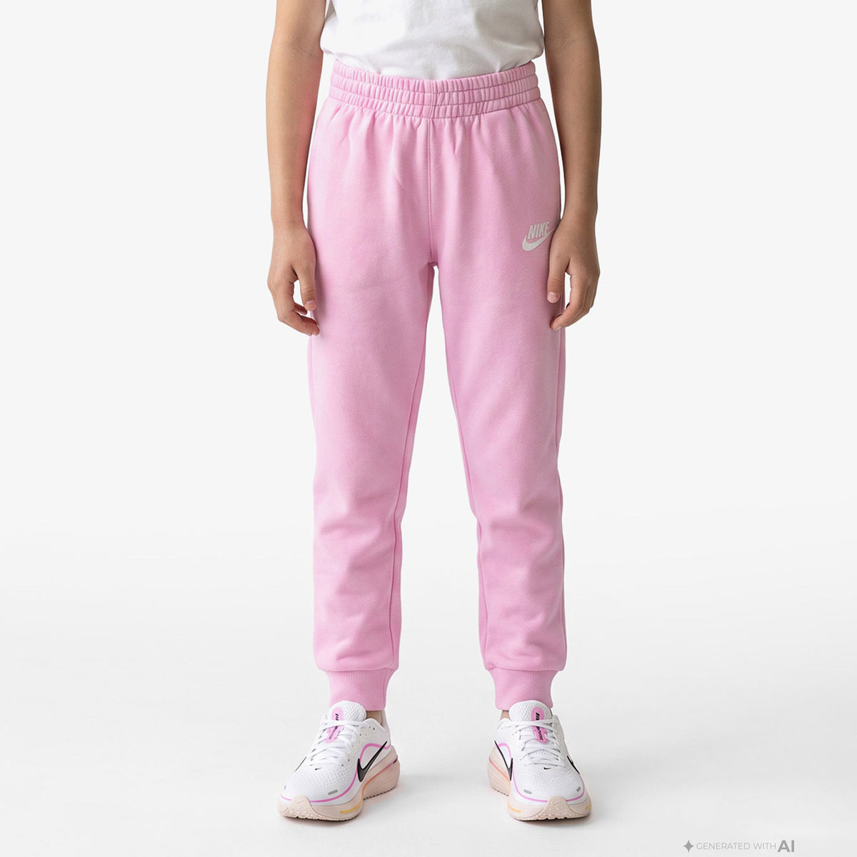 Nike Nkn Lbr Ft Fz Club Set Çocuk Pembe Eşofman Altı