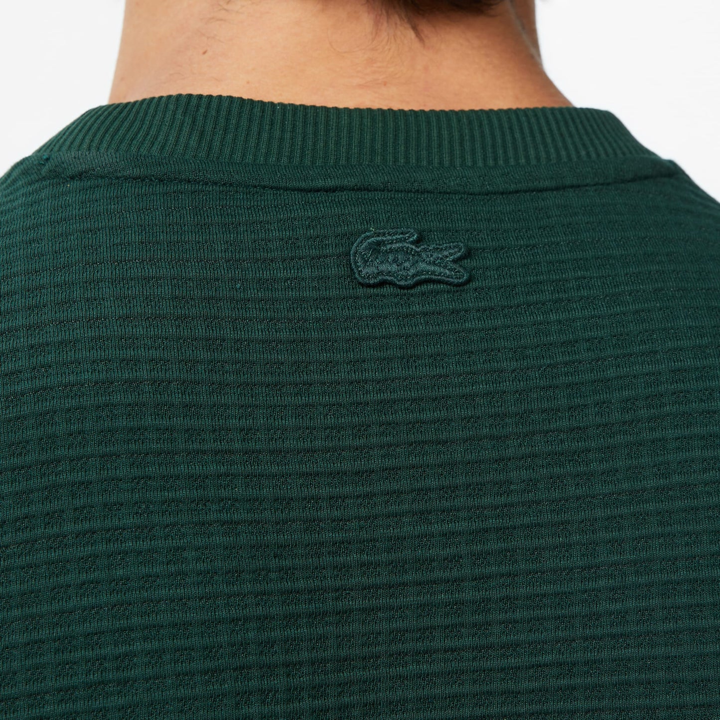 Lacoste Erkek Uzun Kollu Bisiklet Yaka Yeşil T-shirt