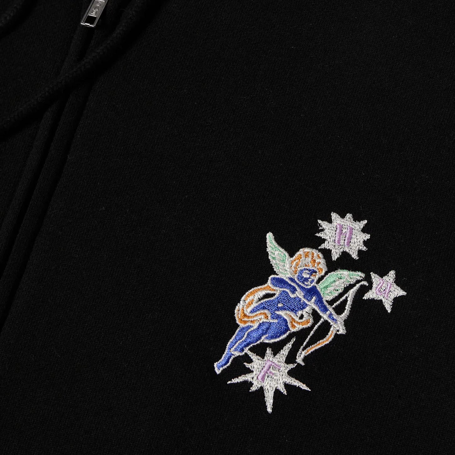 Huf Cupid F/z Erkek Siyah Hoodie