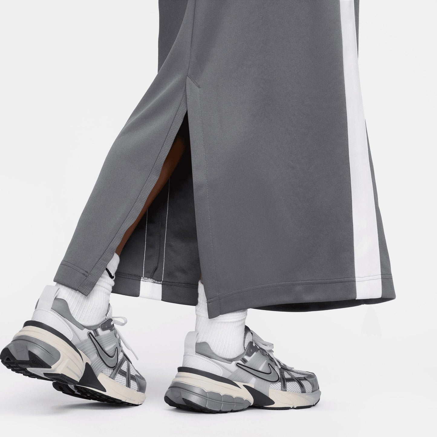 Nike Sportswear Kadın Gri Etek