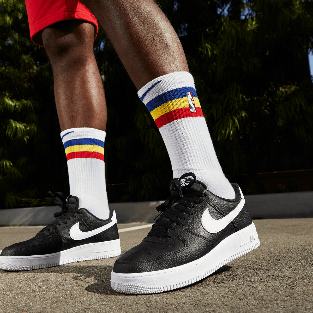 Nike Air Force 1 '07 Erkek Siyah Spor Ayakkabı