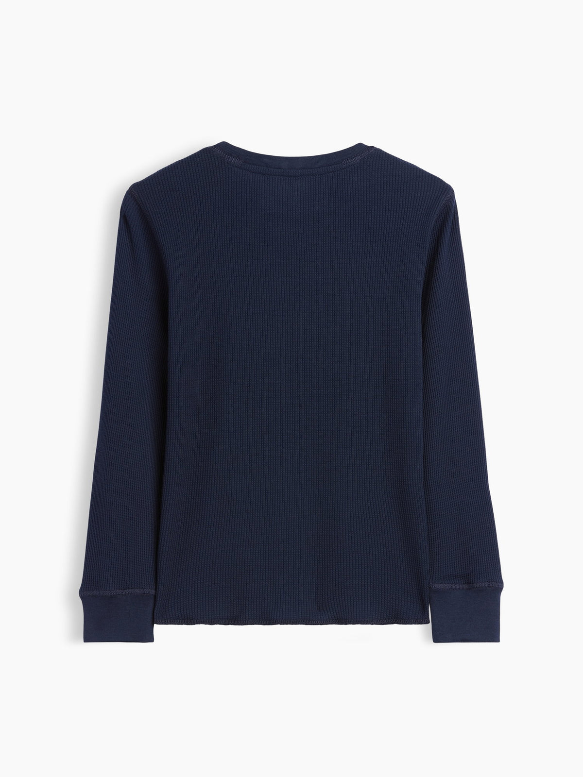 Lacivert Gap Mini-logo Waffle-knit T-shirt