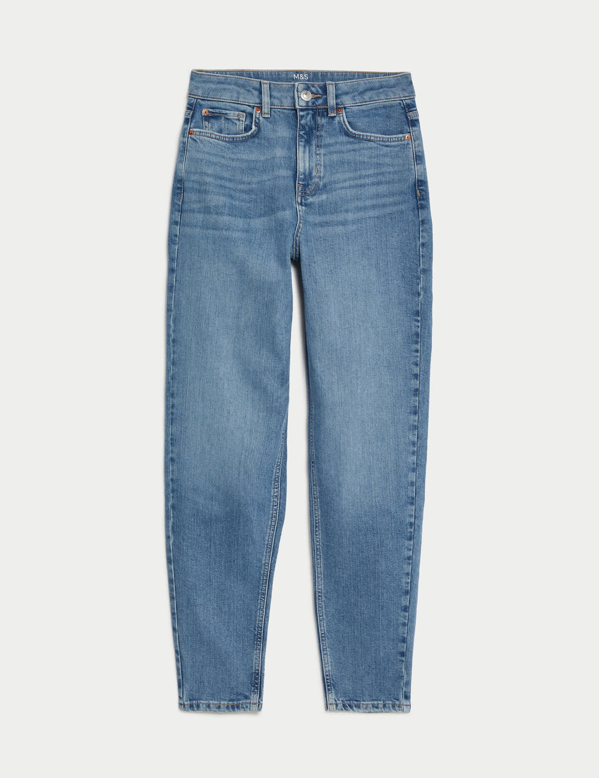 Yüksek Bel Mom Jean Pantolon