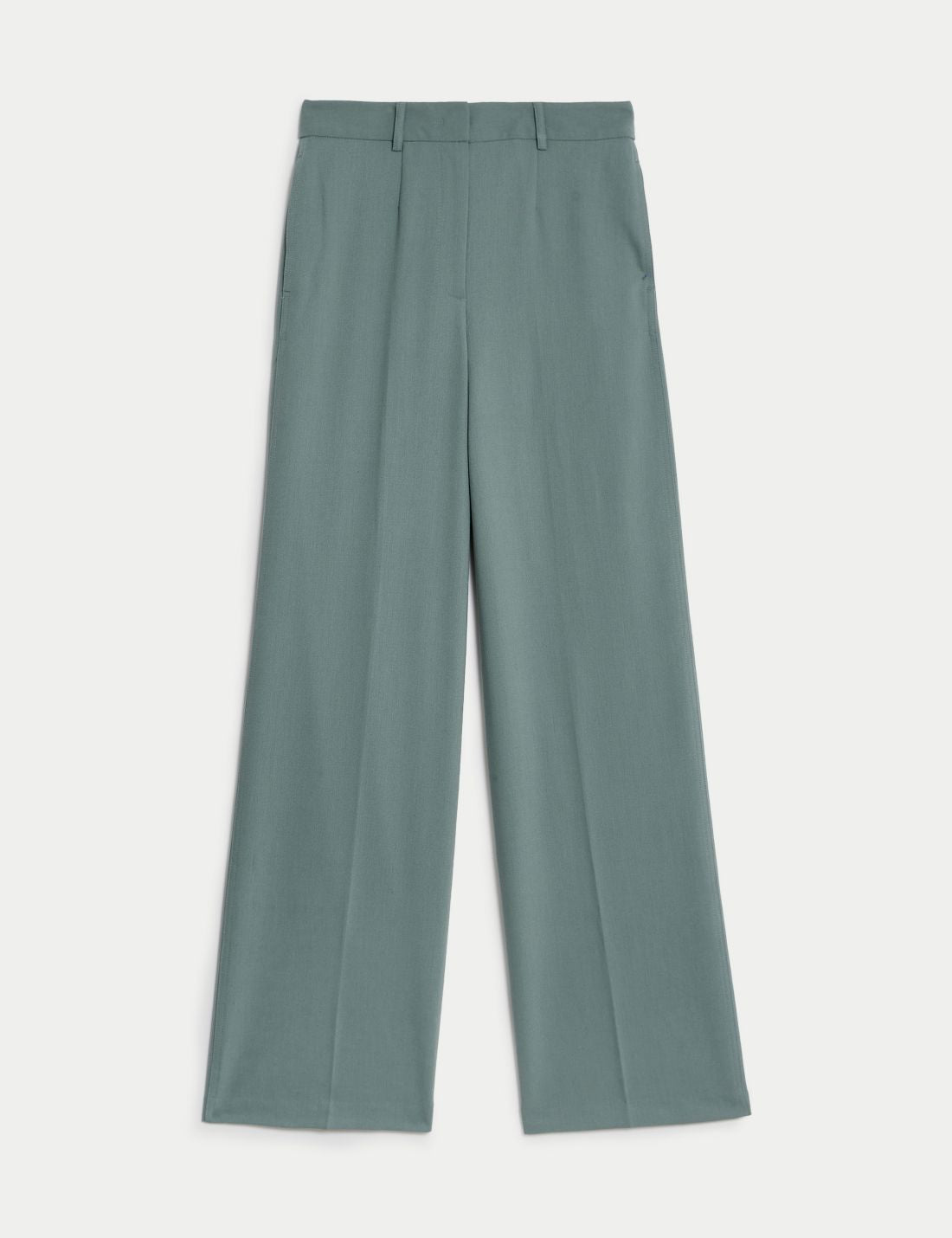 Yüksek Bel Wide Leg Pantolon