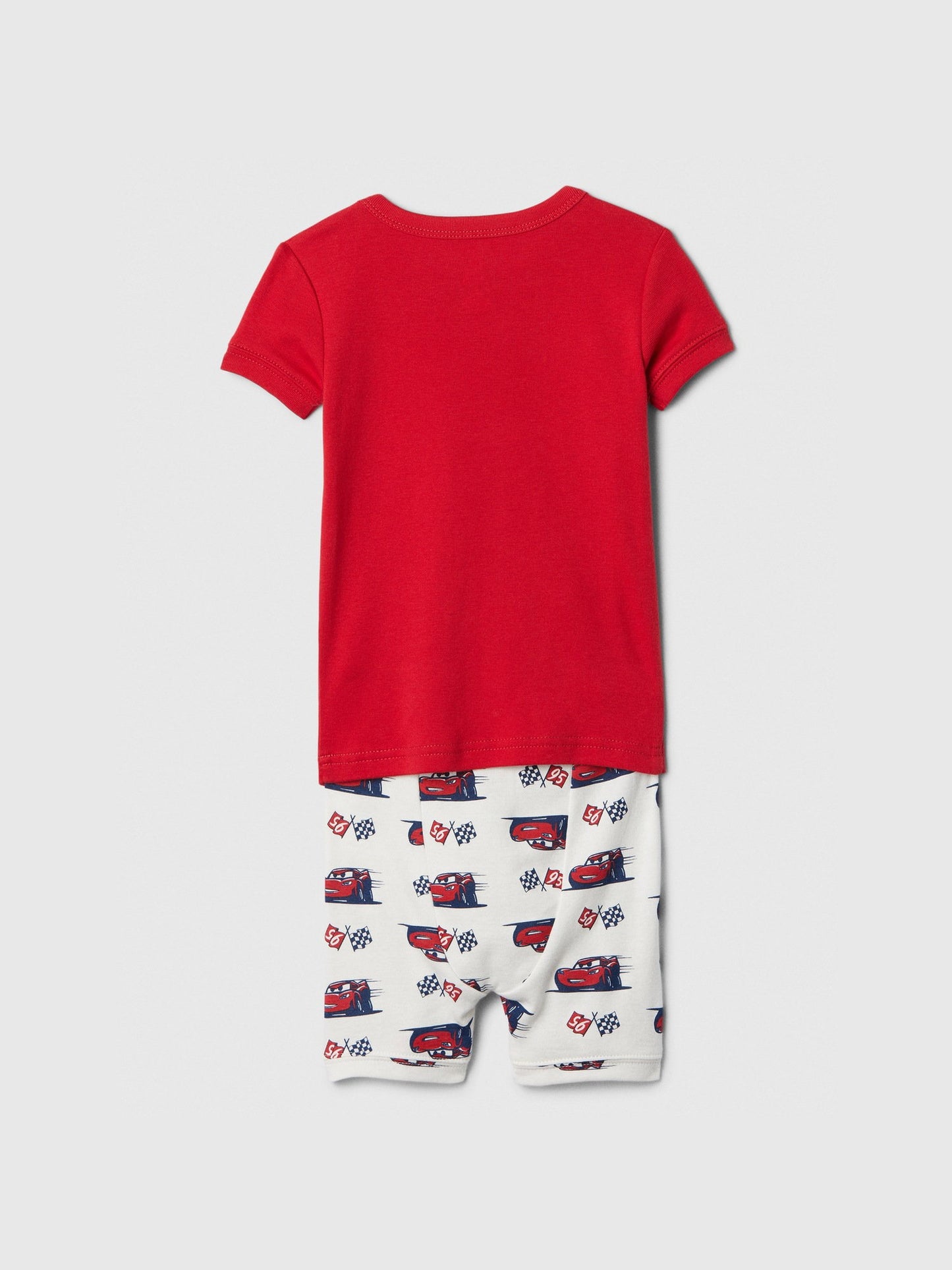 Kırmızı %100 Pamuk Disney Cars Grafikli Pijama Takımı