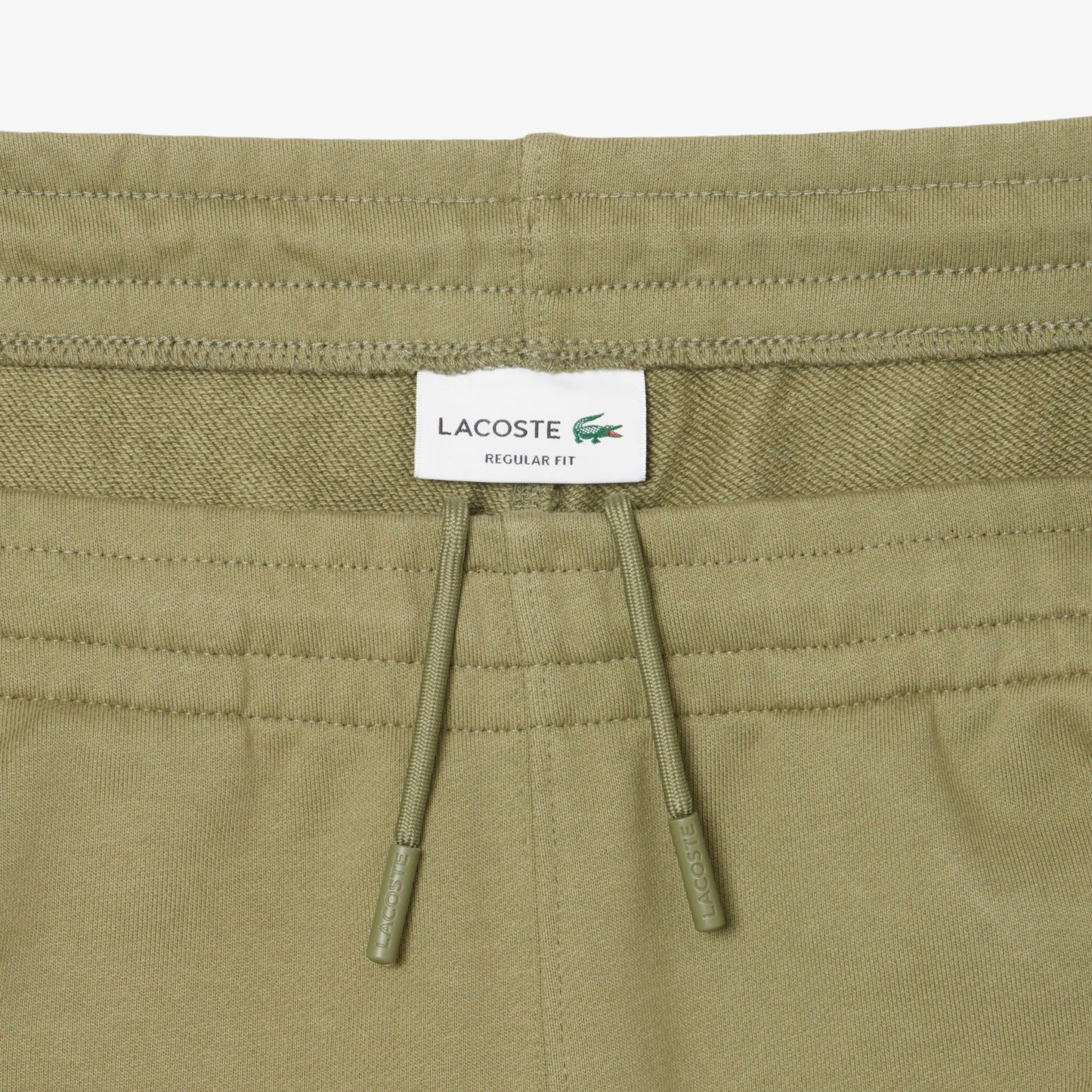 Lacoste Cotton Fleece Cargo Erkek Haki Şort