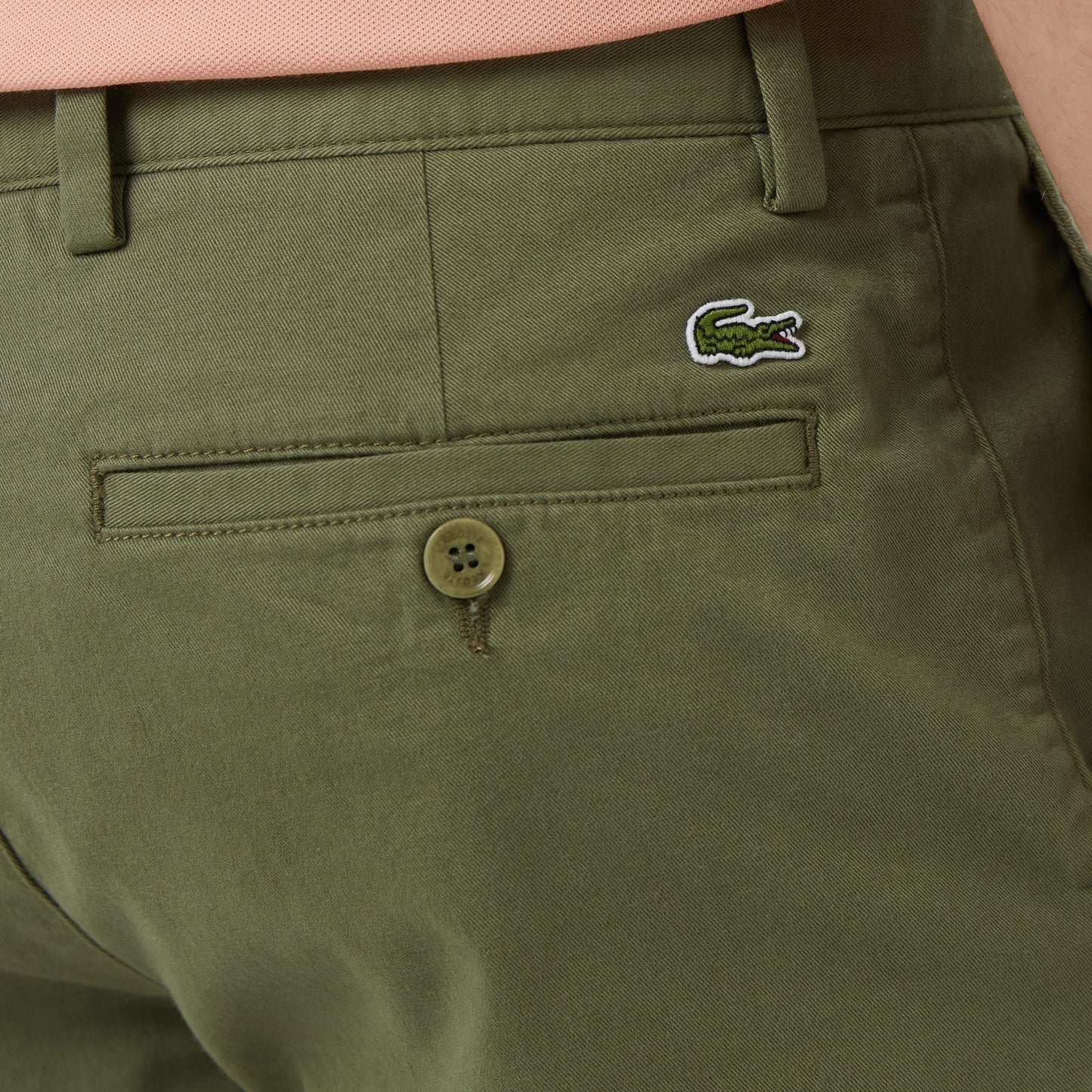 Lacoste Slim Fit Erkek Haki Şort