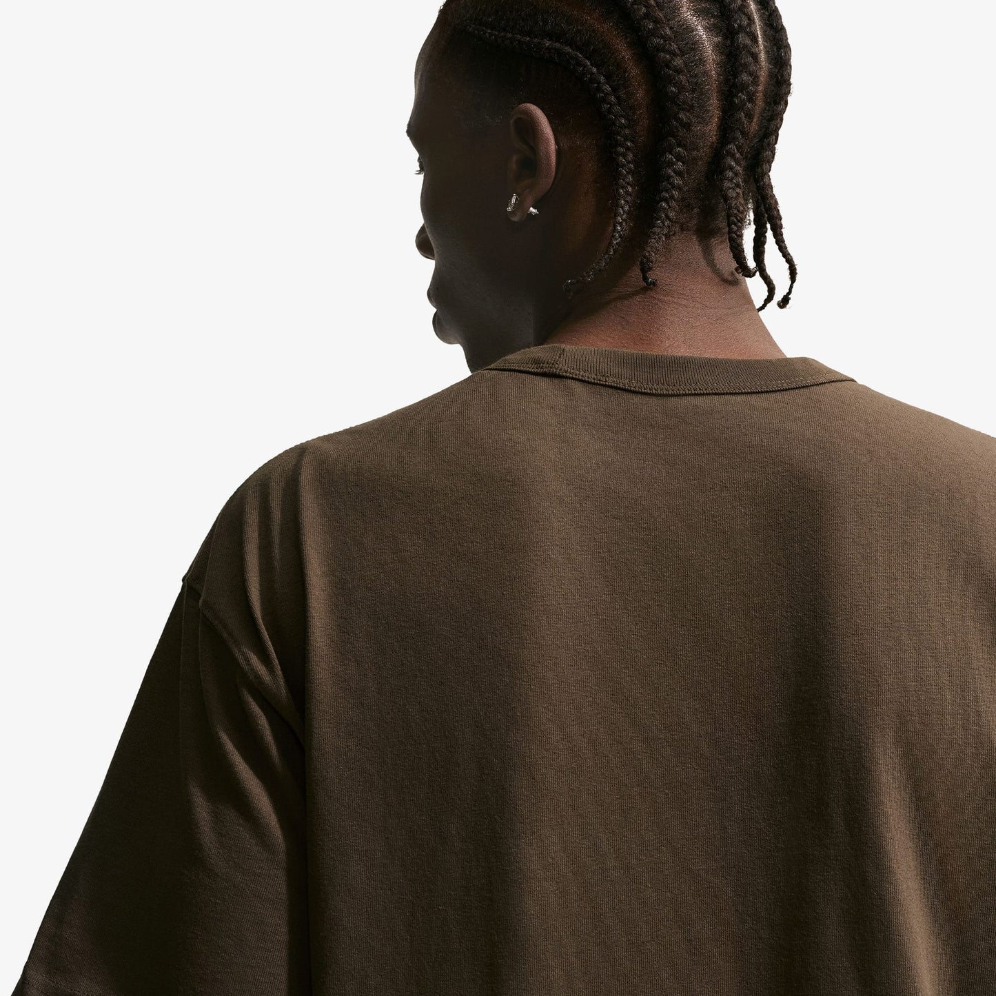 Nike No Franchise Erkek Kahverengi T-shirt