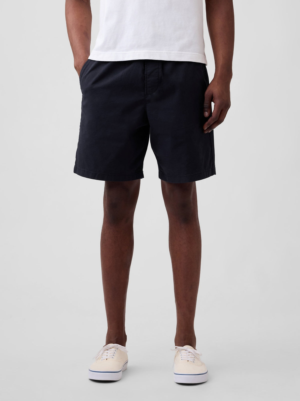 Lacivert 7 Twill Easy Şort