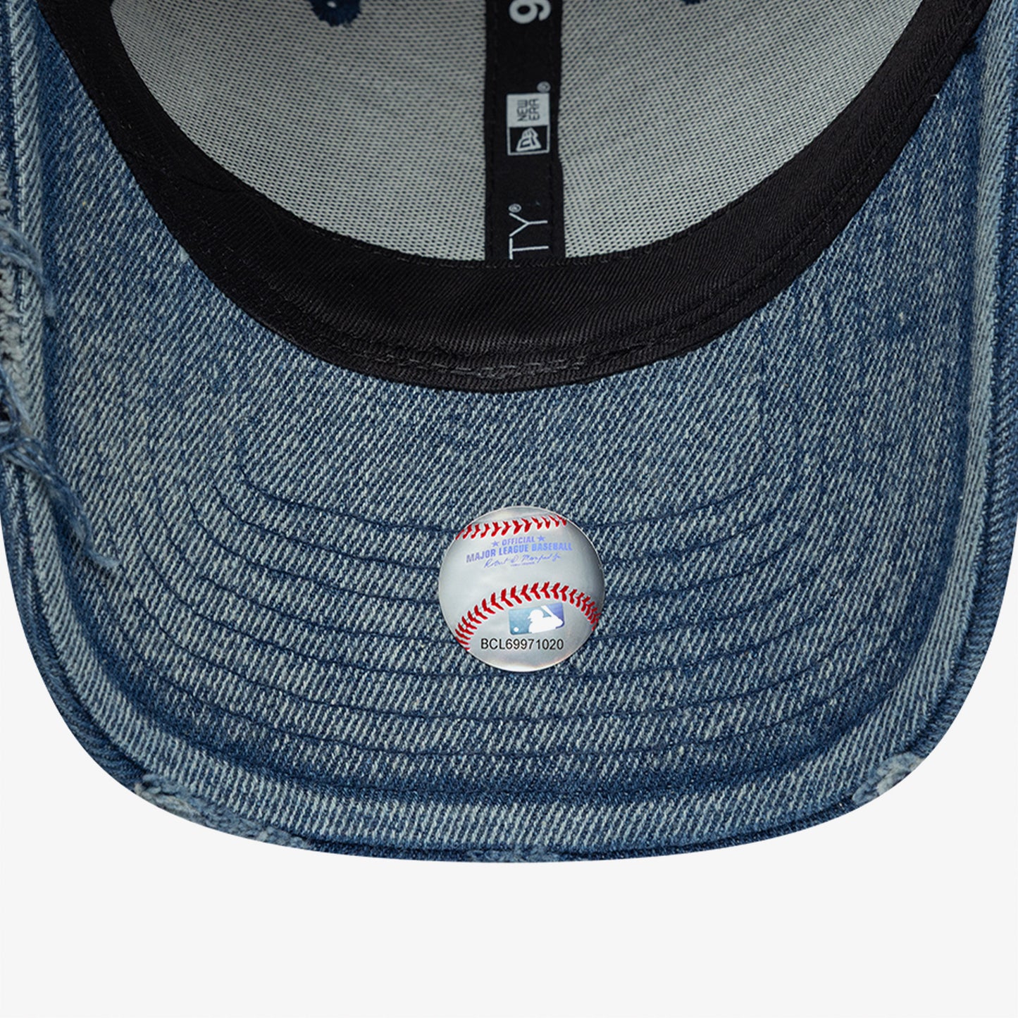 New Era Acid Wash Denim 9forty Unisex Mavi Şapka