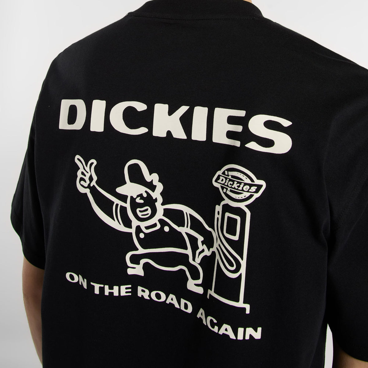 Dickies Burns Erkek Siyah T-shirt