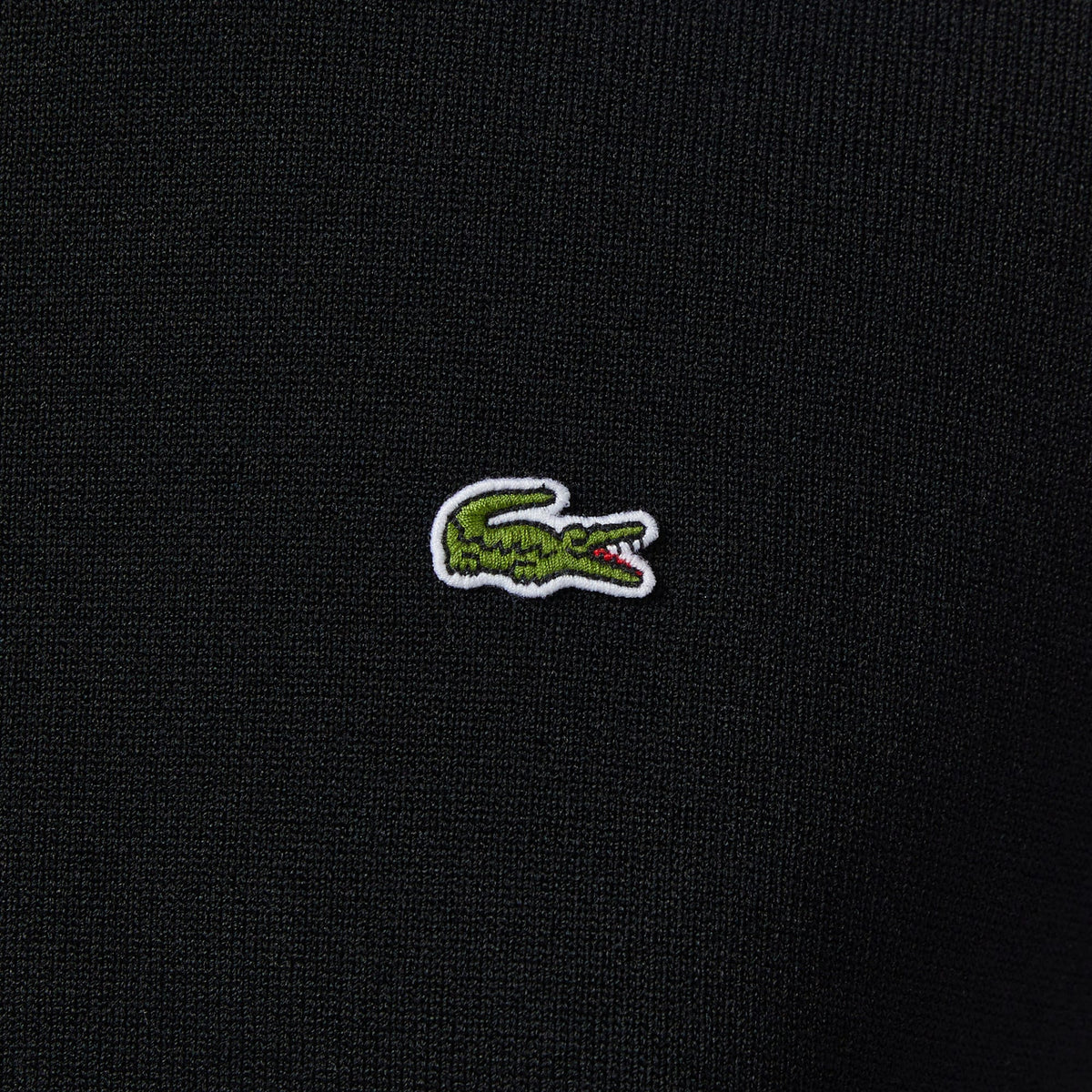 Lacoste Relaxed Fit Kadın Siyah Süveter
