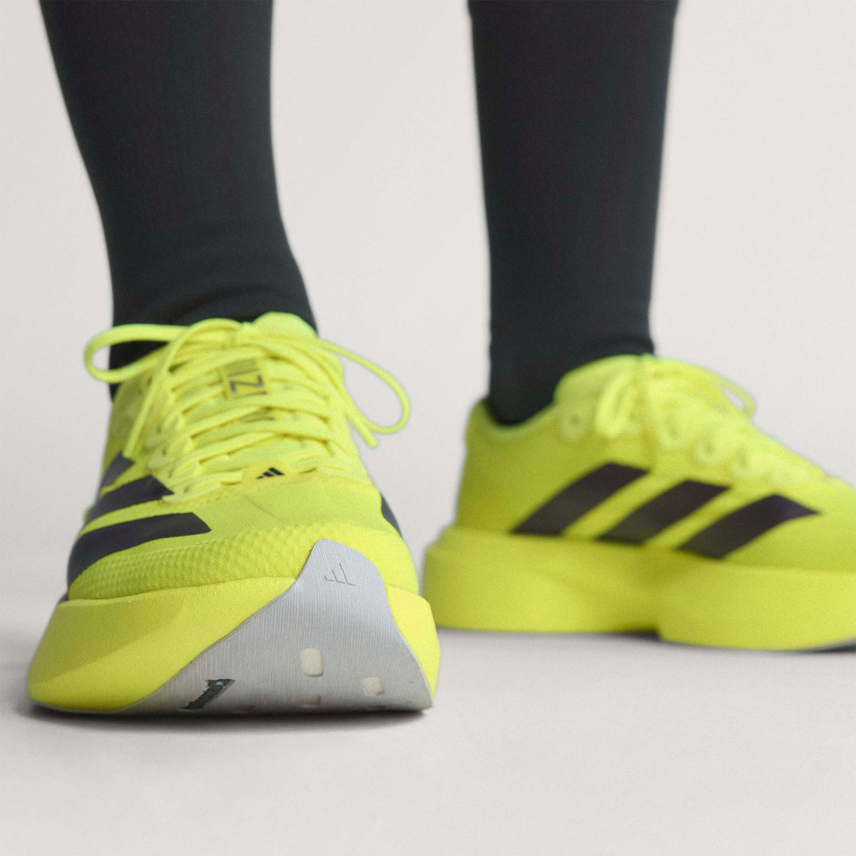 Adidas Adizero Evo Sl Kadın Sarı Koşu Ayakkabısı