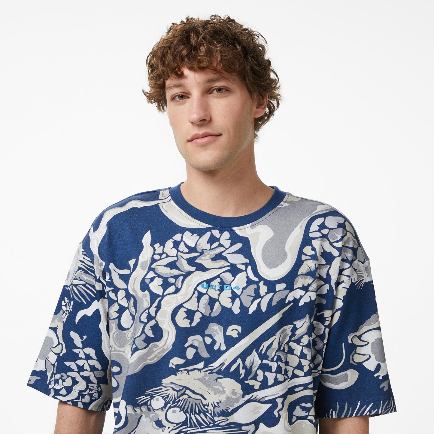 United4 Regular Fit Erkek Lacivert T-shirt