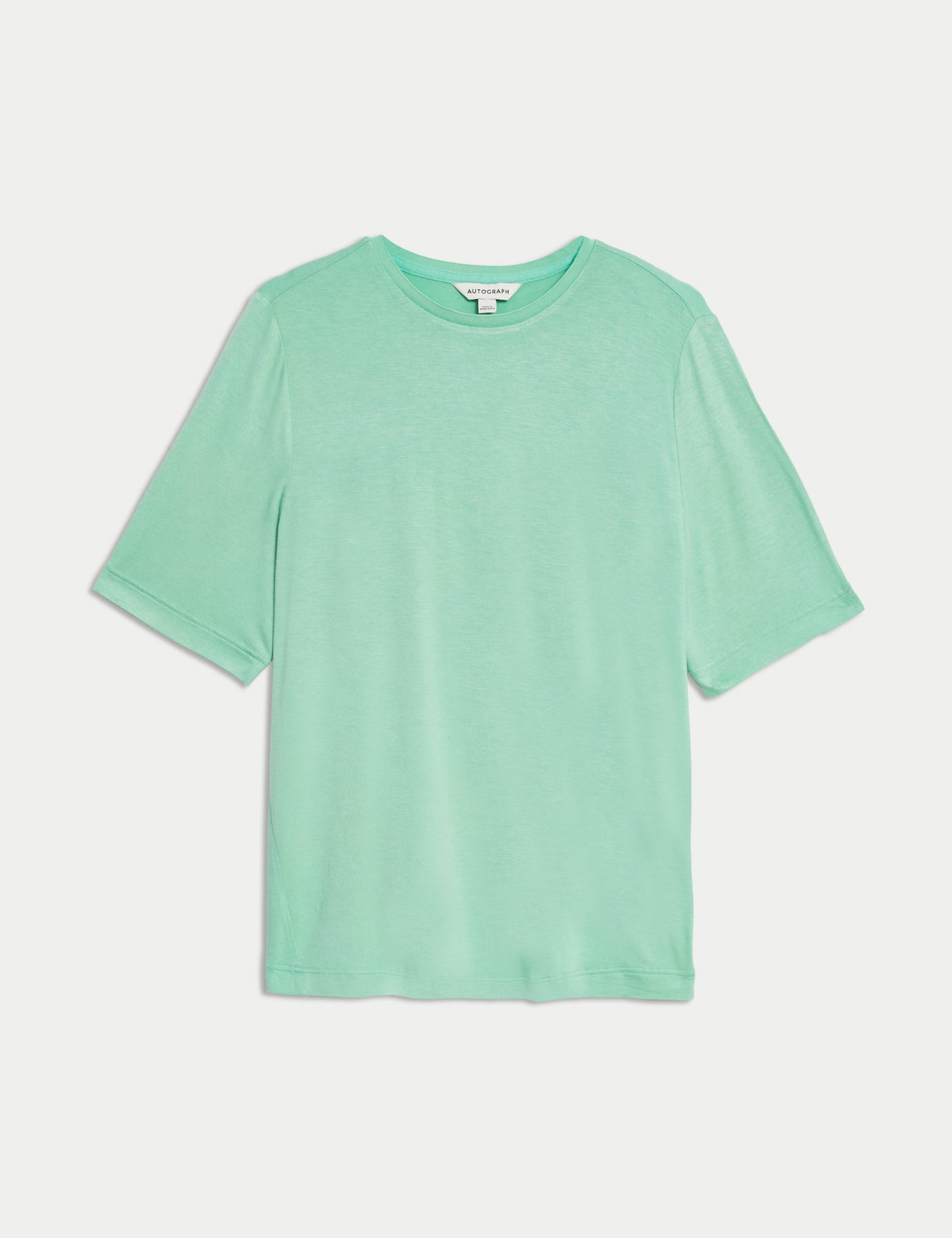 Relaxed Fit Kısa Kollu Örme T-shirt