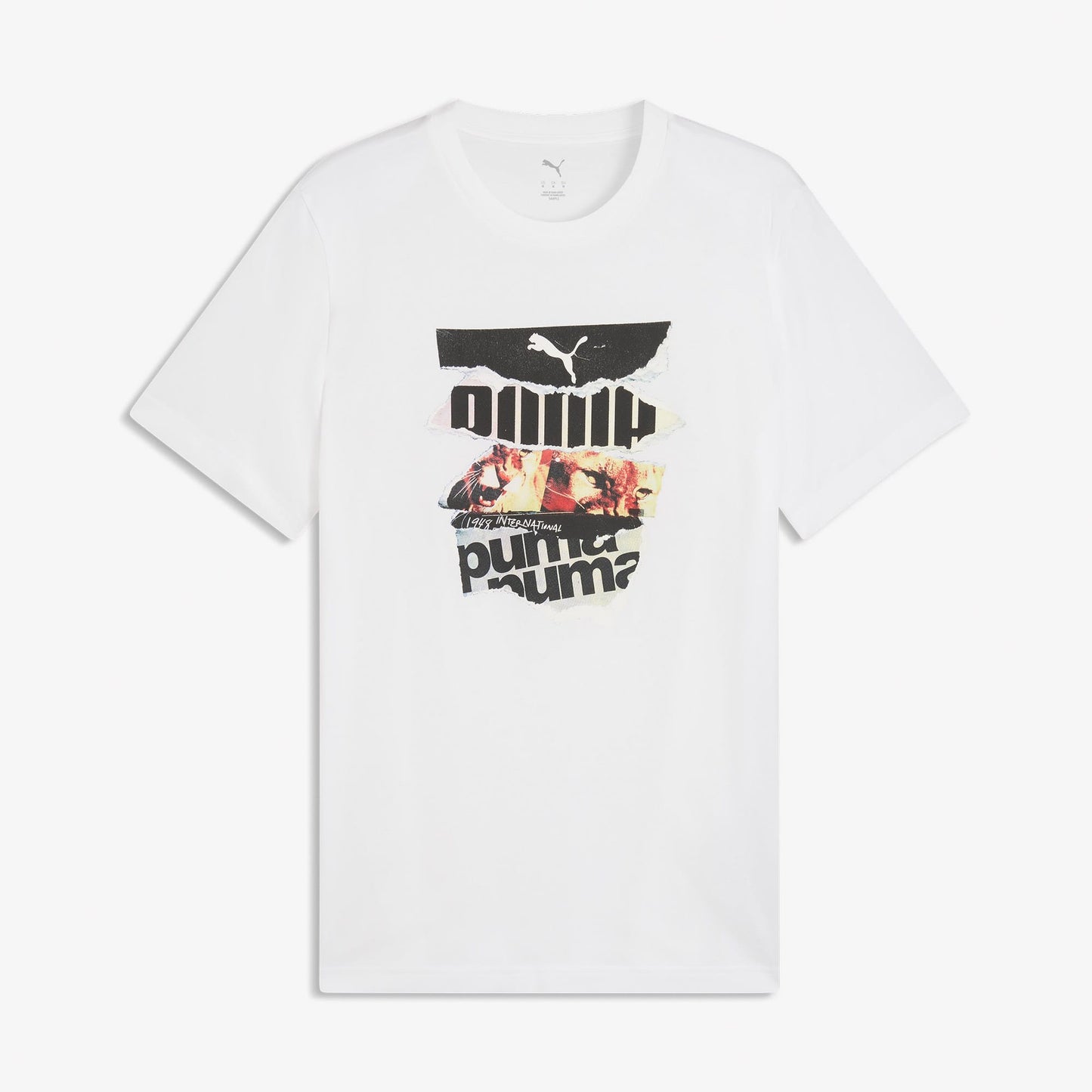 Puma Graphic Erkek Beyaz T-shirt