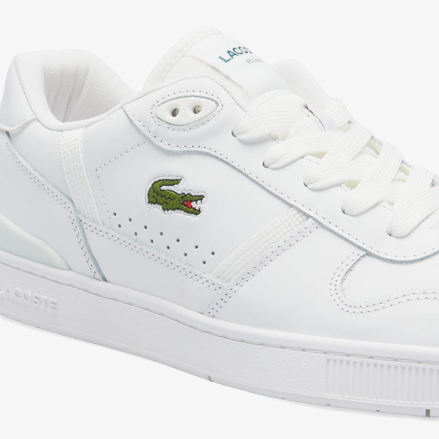 Lacoste T-clip Set Leather Erkek Beyaz Sneaker