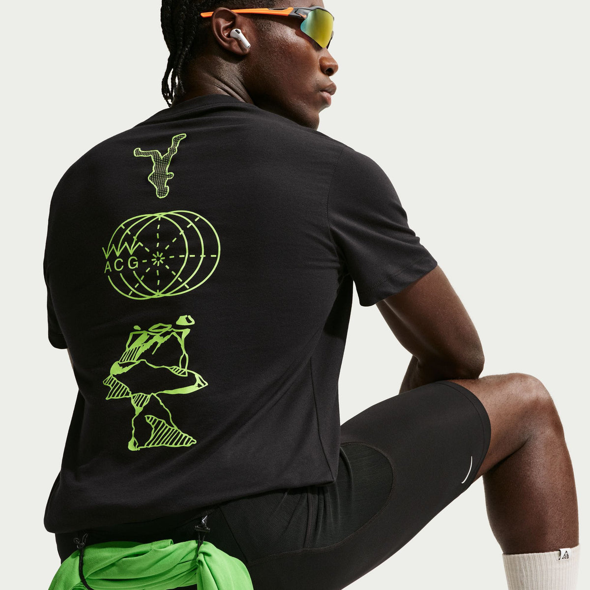 Nike Acg Erkek Siyah T-shirt