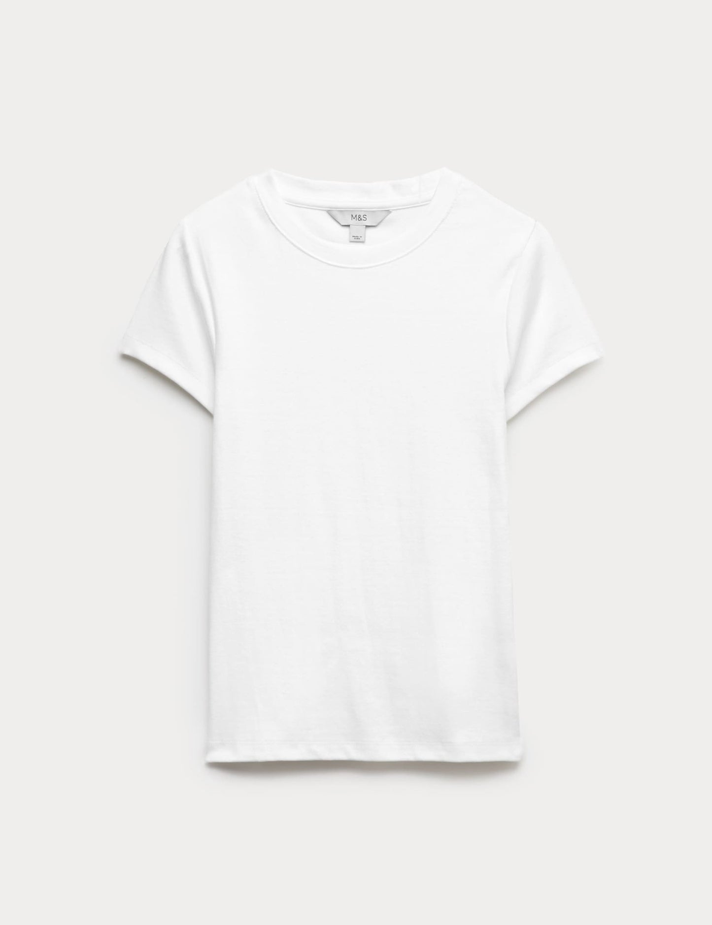Pamuk Karışımlı Kısa Kollu T-shirt