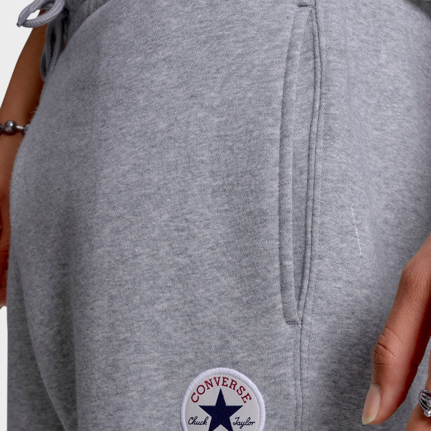 Converse Chuck Taylor All Star Patch Erkek Gri Eşofman Altı
