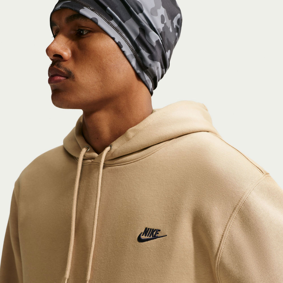 Nike Club Bb Pullover Erkek Krem Sweatshirt