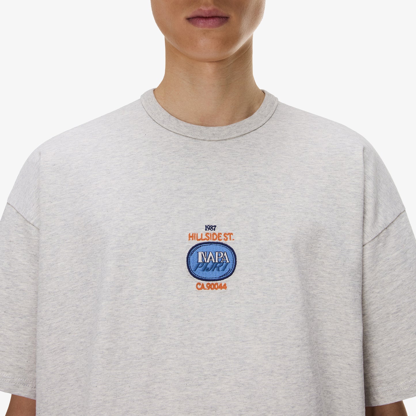 Napapijri S-krous Erkek Gri T-shirt