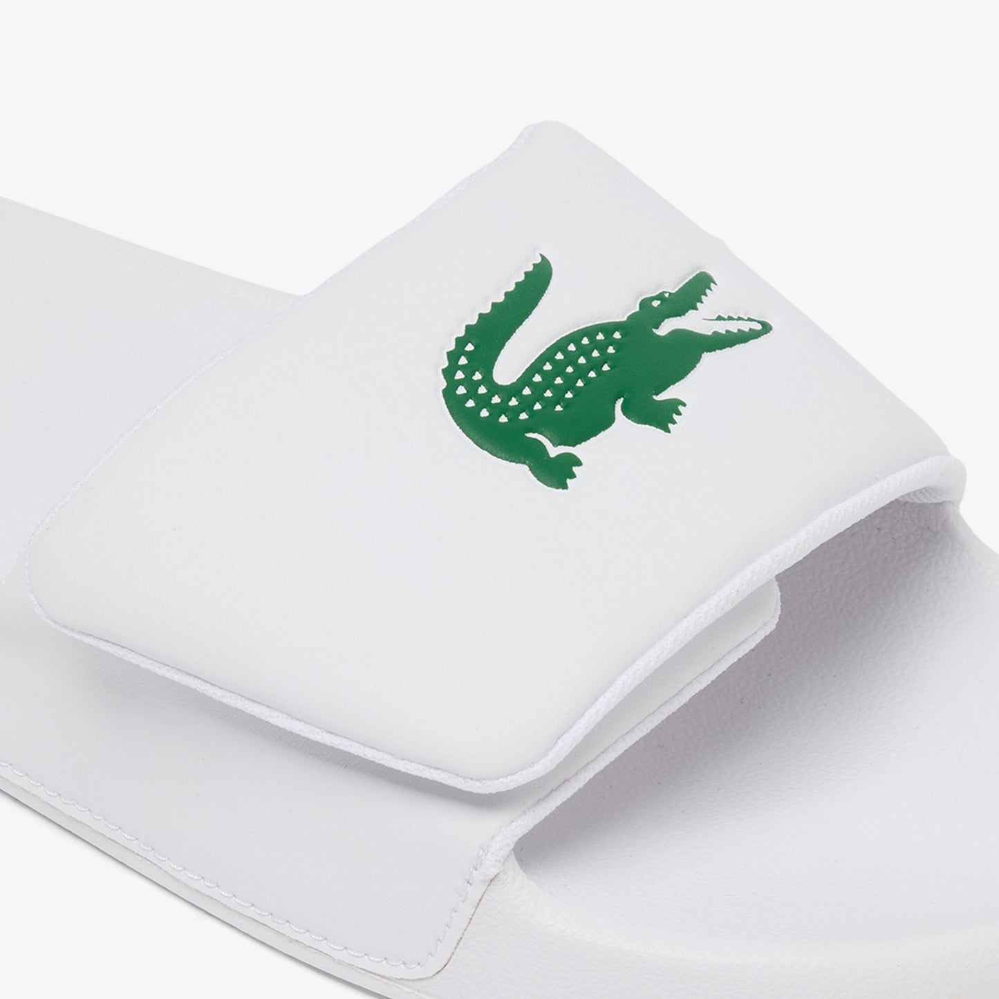 Lacoste Serve Slide Strap Erkek Beyaz Terlik